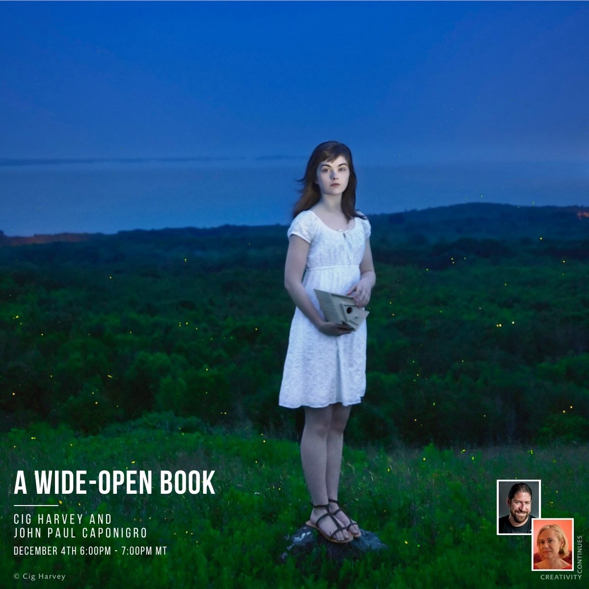 Santa Fe Workshops Creativity Continues - A Wide-Open Book Cig Harvey_JP