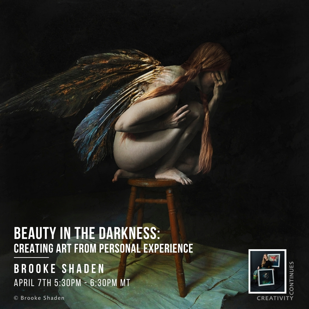 SFW Creativity Continue Beauty in the Darkness: Creating Art From Personal Experience with Brooke Shaden