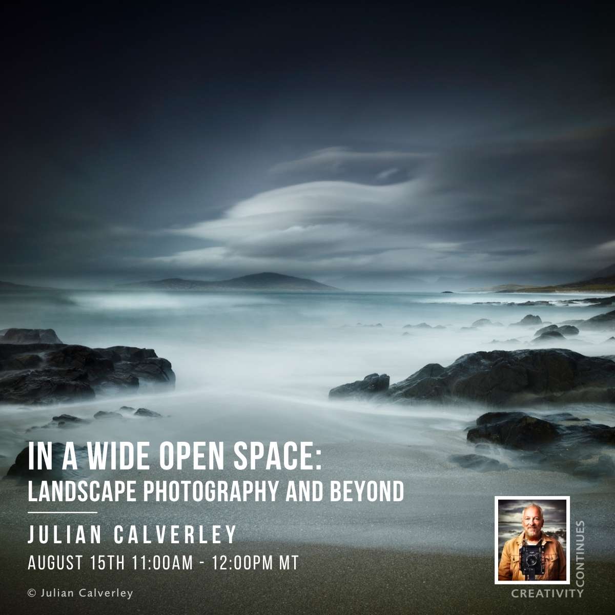 Santa Fe Workshops Creativity Continues Wide Open Space: Landscape Photography and Beyond with Julian Calverley