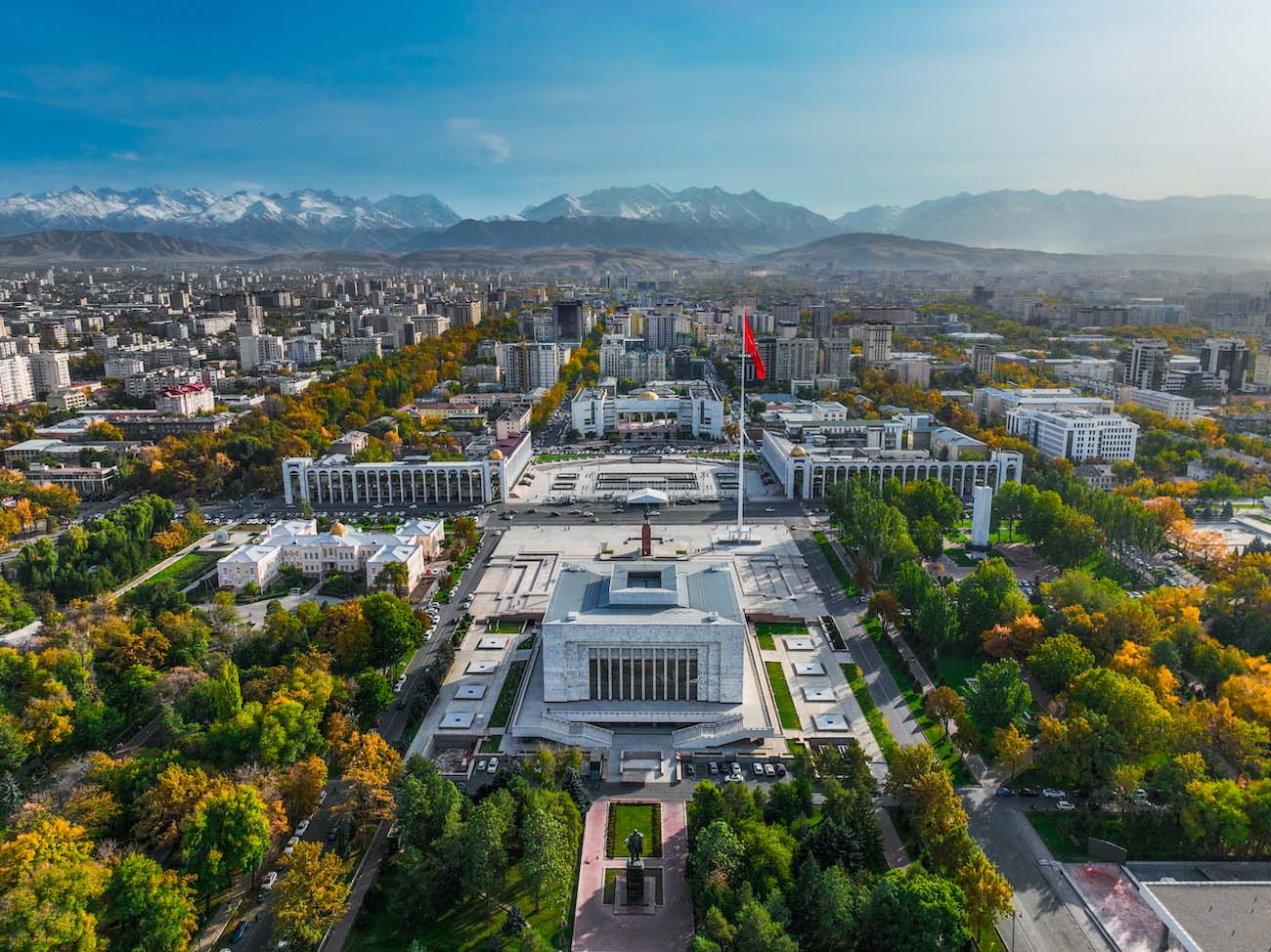 Ala Too Square in Bishkek