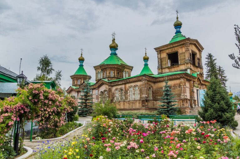 Holy Trinity Cathedral in Karakol