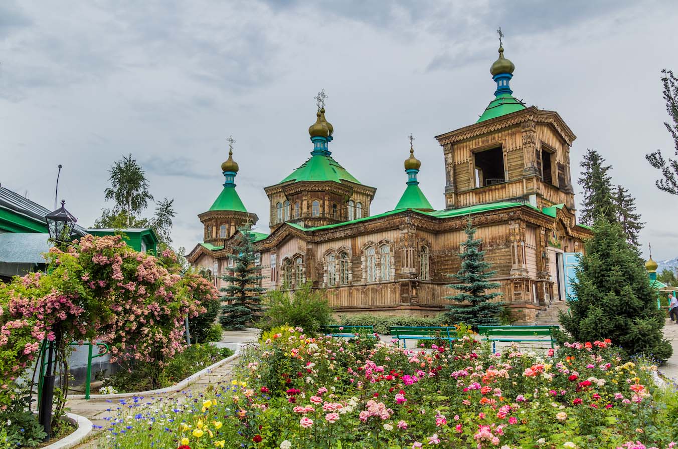 Holy Trinity Cathedral in Karakol