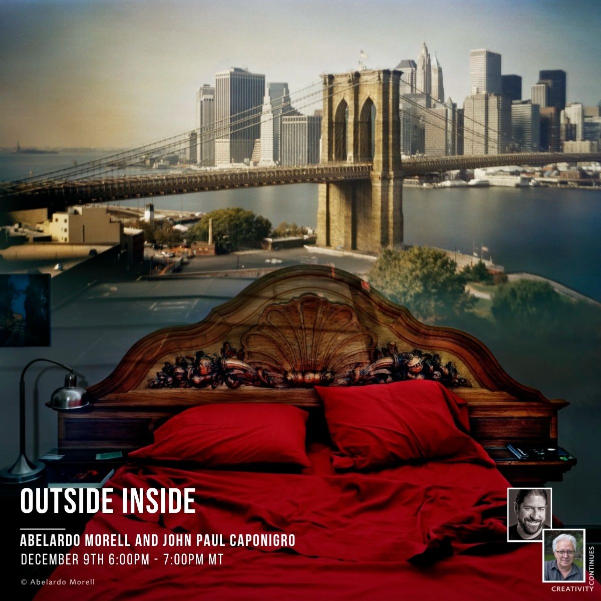 Santa Fe Workshops Outside Inside with Abelardo Morell and John Paul Caponigro