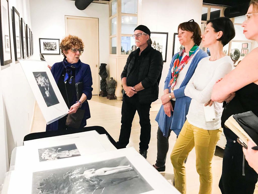 © Alice Sachs Zimet, class visit to Throckmorton Fine Arts (NYC)