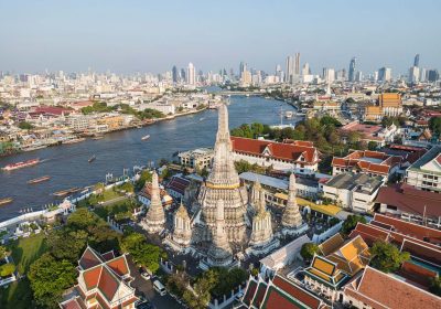 Wat Arun Temple of Dawn in Bangkok, Thailand